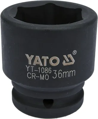 Produktbild von Yato 6-Kant-Schlagsteckschlüssel 3/4" Kurz 36Mm
