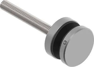 Produktbild von Glaspunkthalter für 8 - 18 mm, ø 40 mm, Edelstahl V2A