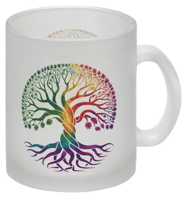 Produktbild von Lebensbaum Glas Tasse