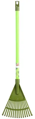 Obrázek produktu pro ESSCHERT DESIGN Dětské plastové hrábě, délka 70 cm, zelená