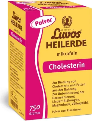 A product box for Luvos Heilerde mikrofein.