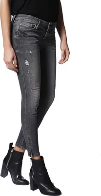 Produktbild von Diesel Skinzee-Low-Zip 0675I Damen Jeans Skinny Super Slim