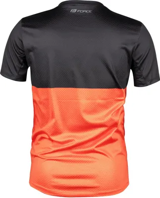 Produktbild von Force Kid MTB Cheery Trikot schwarz-orange 141-153