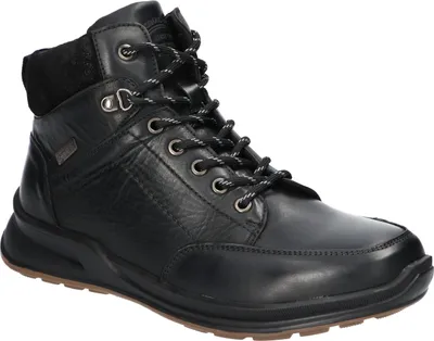 Produktbild von AMERICAN CLUB CY165 Warme Herren-Stiefeletten aus Echtleder, Winterstiefel, Schwarz 43
