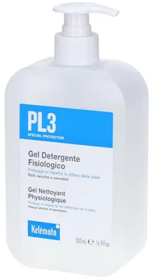 Immagine prodotto di Pl3 Gel Detergente Fisiologico 500 Ml