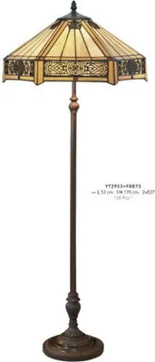 Obrázek produktu pro Casa Padrino Tiffany stojací lampa výška 170 cm, průměr 53 cm lampa lampa