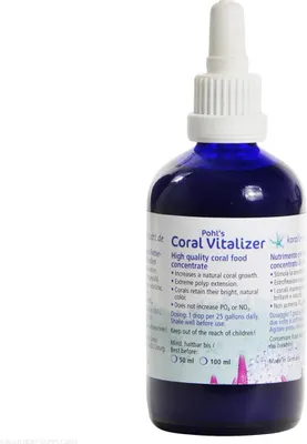 Image de Coral Vitalizer 100 ml pour l'élevage des coraux - Nourriture pour coraux