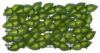 Immagine prodotto di vidaXL Schermatura per balcone con foglie verdi e gialle 300 x 75 cm