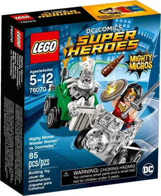 Immagine prodotto di LEGO® DC Universe Super Heroes™ Mighty Micros: Wonder Woman™ contro Doomsda 76070