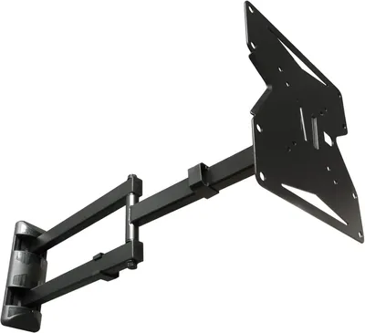 Obrázek produktu pro Držák na televizor – Otočný – Naklápěcí – Výsuvný až do 60 cm – Pro ploché a zakřivené monitory o velikosti 13-55 palců, s hmotností až 40 kg