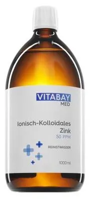 Produktbild von Kolloidales Zink 50 ppm Reinheitsstufe 99,99% 1000 ml