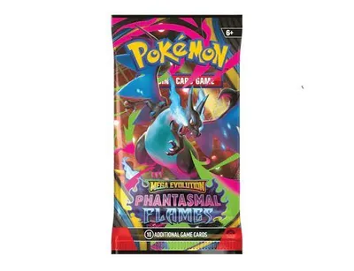 Produktbild von Pokémon Mega-Entwicklungen : Phantastische Flammen – Booster DE