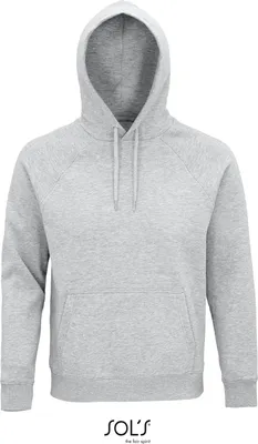 Produktbild von SOLs 03568 | Herren Sweat, Stellar Uni Sweatshirt, Fleece 280 - Farbe: Grey Melange - Größe: S