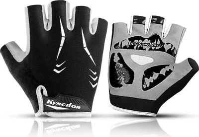 Produktbild von Halbfinger-Mountainbike-Handschuhe für Männer und Frauen, Motorrad-Rennrad-Handschuhe für Sport, Radfahren, Fitness