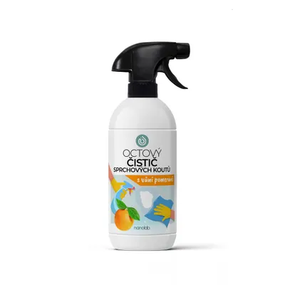 Obrázek produktu pro Silný octový čistič NA SPRCHOVÉ KOUTY pomeranč 500 ml
