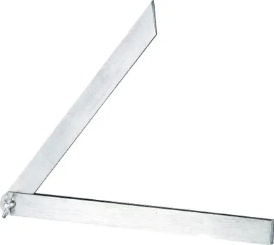 Produktbild von Stellwinkel Stahlschmiege 3-teilig mit Flügelmutter Länge 200 mm