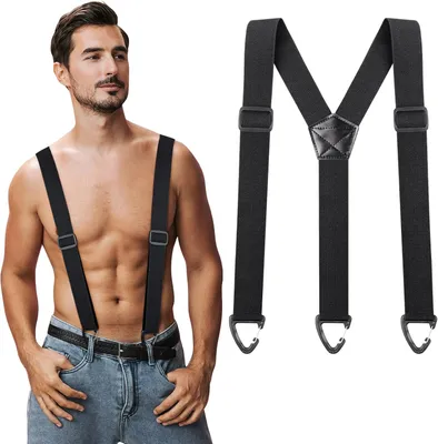 Obrázok produktu pre Pánske traky 3,5 cm, trojuholníková spona, nastaviteľné, elastické