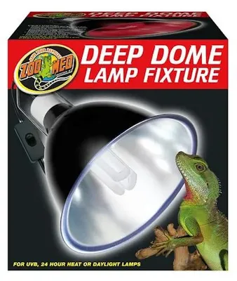 Productafbeelding van Zoo Med Deep Dome lamphouder 14cm tot 160W voor terrariumverlichting
