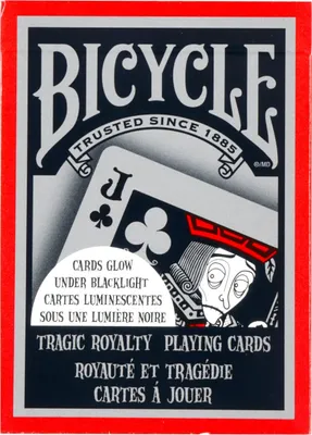 Obrázok produktu pre Bicycle Tragic Royalty, 56 kusov, Červená, 1 veža/veží, Chlapec / dievča, Dospelí, 20 min