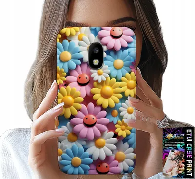 Obrázok produktu pre Puzdro Pre Samsung Galaxy J5 2017 - Farebné Kvety, Sedmokrásky Puzdro
