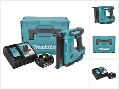 Produktbild von Makita DBN 500 RM1J Akku Stauchkopfnagler 18 V 15-50 mm + 1x Akku 4,0 Ah + Ladegerät + Makpac