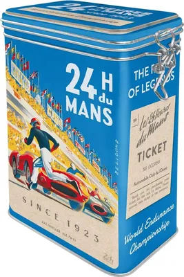 Immagine prodotto di Nostalgic-Art - Aromadose - 24 ore di Le Mans - Poster da corsa blu