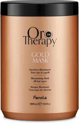 Produktbild von Fanola Oro Therapy Gold Haarmaske 1000 ml
