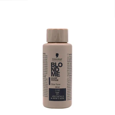 Produktbild von Schwarzkopf Professional BlondMe Glow Toner 0-00 Clear 60ml - Haartoner