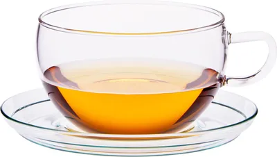 Produktbild von Trendglas Jena Tee Tasse Jumbo Tasse mit Glasunterteller aus Borosilikatglas / Tee Pott 0,4l