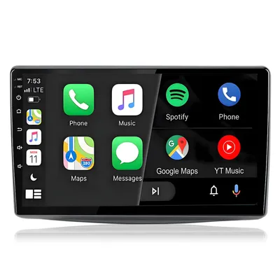 Produktbild von Autoradio 9" 2+64GB für Alfa Romeo Mito 955 2008–2016 – Kabelloses CarPlay, Android Auto, GPS, Lenkradsteuerung