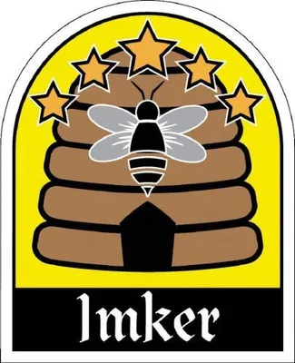 Produktbild von PVC Aufkleber - Imker - 307161-1 - Gr. ca. 6,5 x 8 cm