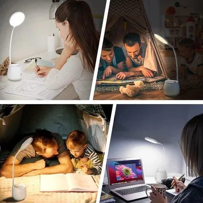 Obrázek produktu pro Dětská LED noční lampička, bílá
