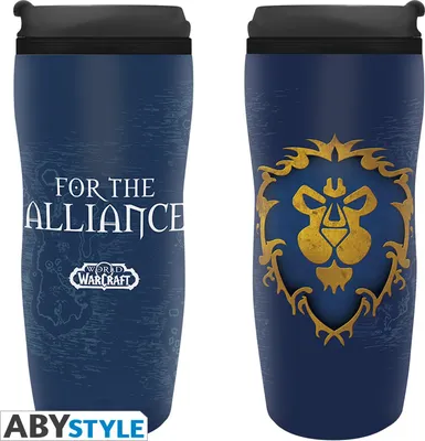 Image de WORLD OF WARCRAFT - Mug de voyage Alliance (355 ml)