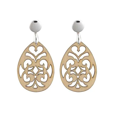 Zdjęcie produktu dla WAIDZEIT O04Z, kolczyki, styl boho, świerk