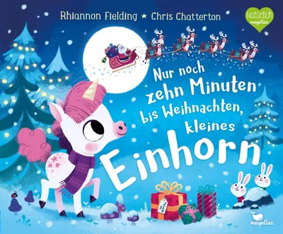 Produktbild von Nur noch zehn Minuten bis Weihnachten, kleines Einhorn