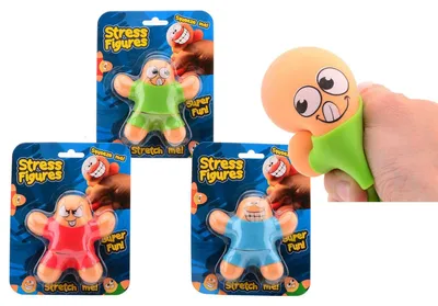 Productafbeelding van Zacht, squishy stressfiguur met shirt, model 24341