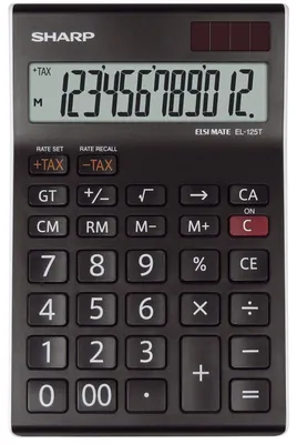 Image de SHARP EL125TWH Calculatrice de bureau