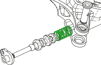Image de Hope Hbsp268 Race Lever Ressort Argent Argent One Size