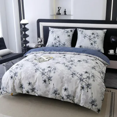 Immagine prodotto di Biancheria da letto in cotone premium 220x200 fiori
