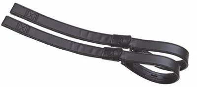 Produktbild von Wintec Webbers Steigbügelriemen mit Schlaufe Riemen, schwarz in 60