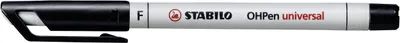 Image de Stylo pour film - STABILO OHPen universal - hydrosoluble fin - stylo individuel - noir