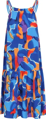 Image de Robe Aleida pour femmes - orange, S