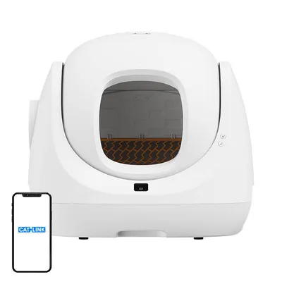 Produktbild von Petoneer CL96961, Katze, Katzenklo mit Haube, Weiß, Acrylnitril-Butadien-Styrol (ABS), 532,8 mm, 545 mm