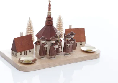Produktbild von Kerzenhalter Kurrende Höhe ca 13 cm NEU