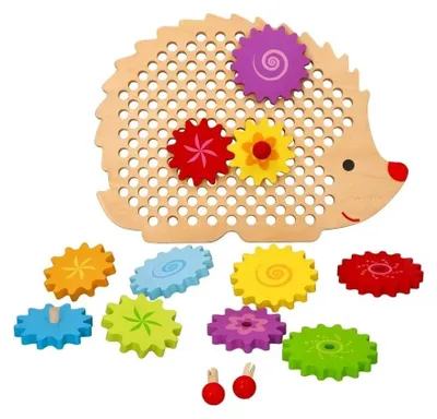 Immagine prodotto di Puzzle di legno del riccio con ingranaggi