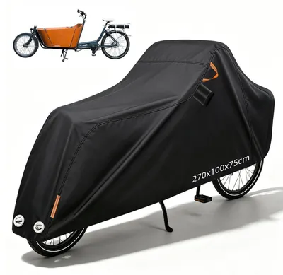Produktbild von Lastenrad Abdeckung Wasserdicht 420D Oxford 270x100x75cm