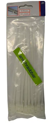 Produktbild von REV Kabelbinder, 205x4,2mm, 25 Stück