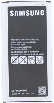 Produktbild von Akku für Samsung Galaxy XCover 4 Li-Ion 3,85 Volt 2800 mAh schwarz.