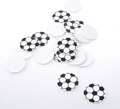 Produktbild von Streudeko - Fußball - Tischdekoration - 3 cm - 24 Stück - 56012