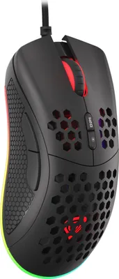 Produktbild von Genesis Gaming Maus KRYPTON 555 RGB kabelgeb. schwarz